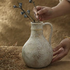 Keramikvase von Lunéva – Oberflächenstruktur im Detail