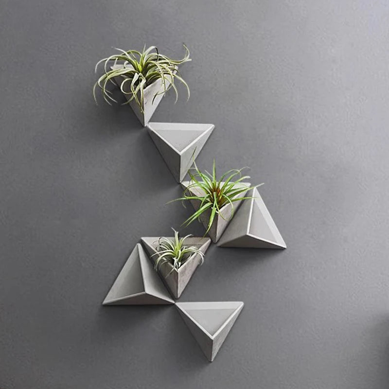 Minimalistische Wandvase von Lunéva – seitliche Ansicht